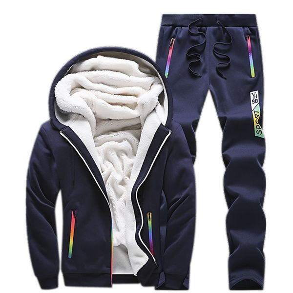 24.87 sweatshirt men tracksuit fleece set winter thicken hoodies + pants suit spring sportswear set male hoodie sporting suits, Gray
24.87 sweatshirt men tracksuit fleece set winter thicken hoodies + pants suit spring sportswear set male hoodie sporting suits, Gray
