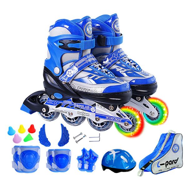 new children pu mesh inline skate roller skating shoes helmet knee protector gear adjustable washable hard flash wheels teenager
new children pu mesh inline skate roller skating shoes helmet knee protector gear adjustable washable hard flash wheels teenager