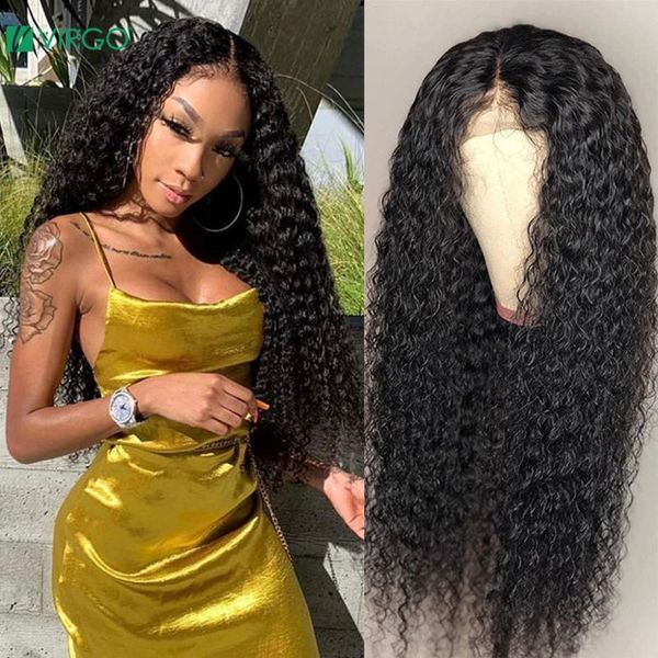 virgo 30 inch deep wave wig curly human hair wigs for women pre plucked hairline with baby hair remy 4x4 lace closure wig, Black;brown
virgo 30 inch deep wave wig curly human hair wigs for women pre plucked hairline with baby hair remy 4x4 lace closure wig, Black;brown