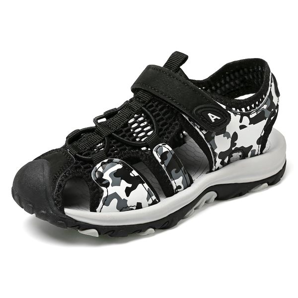 2020 summer children's sandals girls sneakers fashion lightweight girls shoes camouflage boys sandals children's beach shoes, Black;red
2020 summer children's sandals girls sneakers fashion lightweight girls shoes camouflage boys sandals children's beach shoes, Black;red
