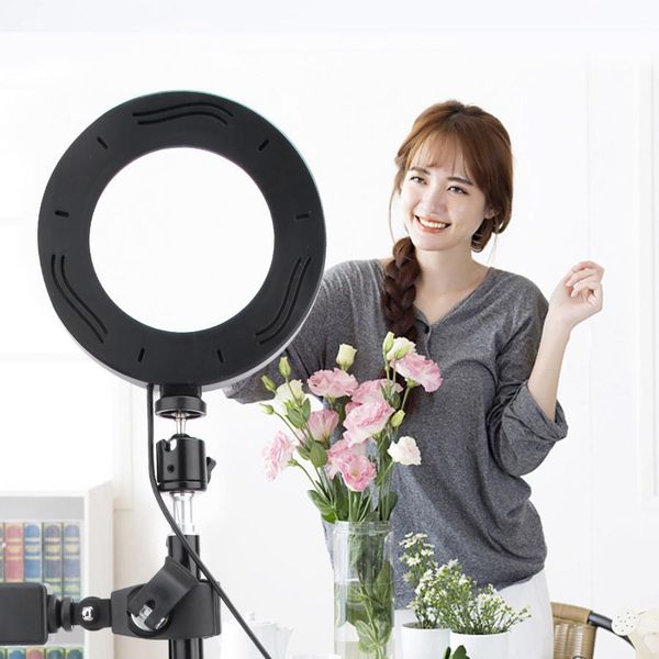 p light 6inch usb led video light dimmable ring lamp for pgraphy selfie live studio phone light hot
p light 6inch usb led video light dimmable ring lamp for pgraphy selfie live studio phone light hot