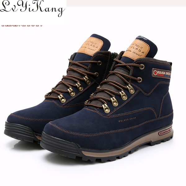 2020 new boots men winter snow boots men outdoor activity sneakers warm lace up high fashion shoes safety, Black
2020 new boots men winter snow boots men outdoor activity sneakers warm lace up high fashion shoes safety, Black
