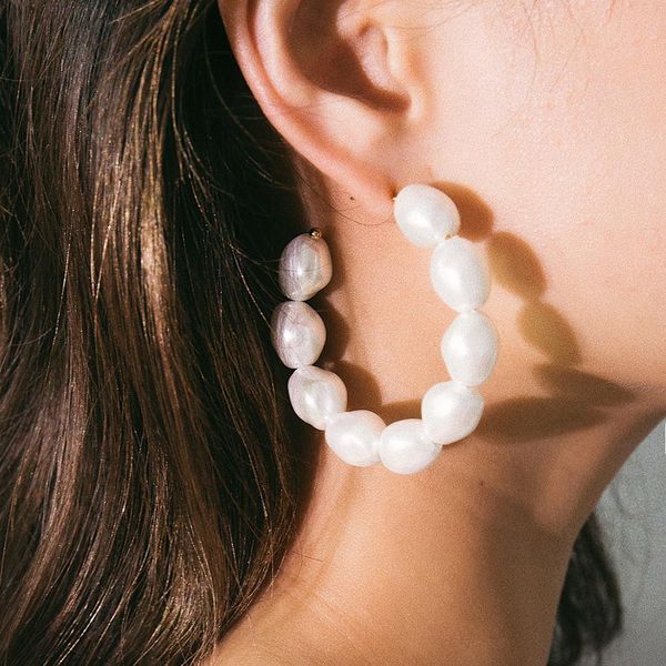 arilady hoop earring for women simulated pearl earring big ring hoop jewelry party gift drop shipping, Golden;silver
arilady hoop earring for women simulated pearl earring big ring hoop jewelry party gift drop shipping, Golden;silver