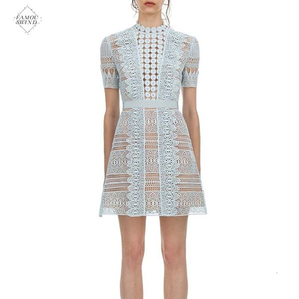 self dress portait 2019 spring hollow out blue sky water soluble lace dress women short sleeve mini vintage dresses, Black;gray
self dress portait 2019 spring hollow out blue sky water soluble lace dress women short sleeve mini vintage dresses, Black;gray