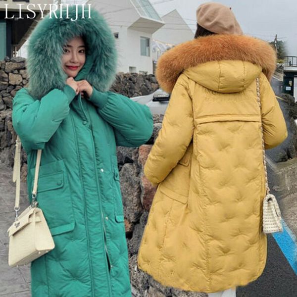 large fur hooded winter jacket women thick parkas long winter coat women down cotton lady wadded jacket coat female, Tan;black
large fur hooded winter jacket women thick parkas long winter coat women down cotton lady wadded jacket coat female, Tan;black