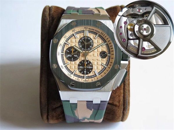 jf 26400 26401 chronograph combat mens watch swiss 3126 automatic 28800vph ceramic bezel green camouflage rubber strap sapphire crystal, Slivery;brown
jf 26400 26401 chronograph combat mens watch swiss 3126 automatic 28800vph ceramic bezel green camouflage rubber strap sapphire crystal, Slivery;brown