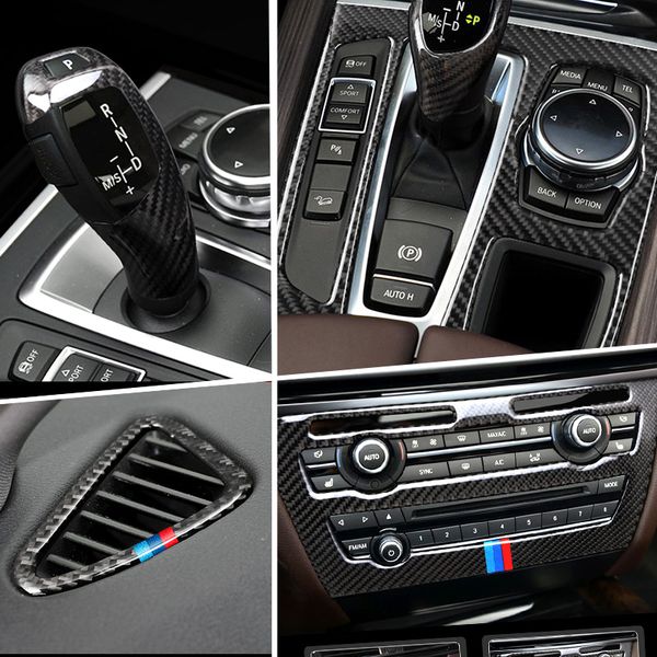 carbon fiber stickers for bmw x5 x6 f15 f16 car interior gearshift air conditioning cd panel door armrest cover trim auto accessories
carbon fiber stickers for bmw x5 x6 f15 f16 car interior gearshift air conditioning cd panel door armrest cover trim auto accessories