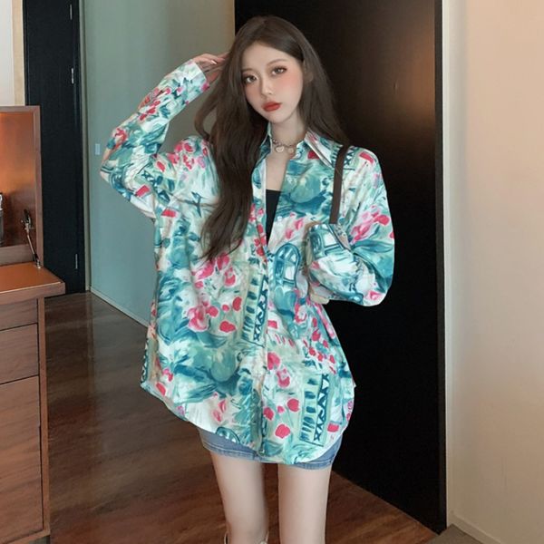 women dresses fashion womens clothing store printing loose mid-length careful machine design shirt autumn 2020 new style, White
women dresses fashion womens clothing store printing loose mid-length careful machine design shirt autumn 2020 new style, White