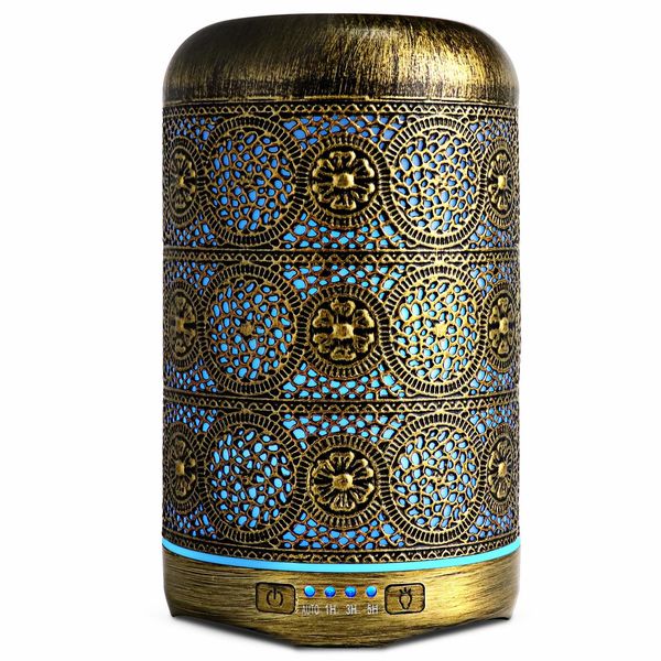 metal air humidifier retro aromatherapy machines 250ml essential oils diffuser 7 colors night light auto shut off
metal air humidifier retro aromatherapy machines 250ml essential oils diffuser 7 colors night light auto shut off