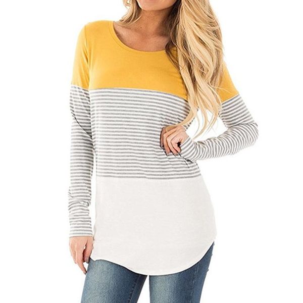 2017 autumn t-shirt women brand loose long sleeve luxury t shirt women tees striped o-neck t shirt plus size women clothing t shirts-ph, White
2017 autumn t-shirt women brand loose long sleeve luxury t shirt women tees striped o-neck t shirt plus size women clothing t shirts-ph, White