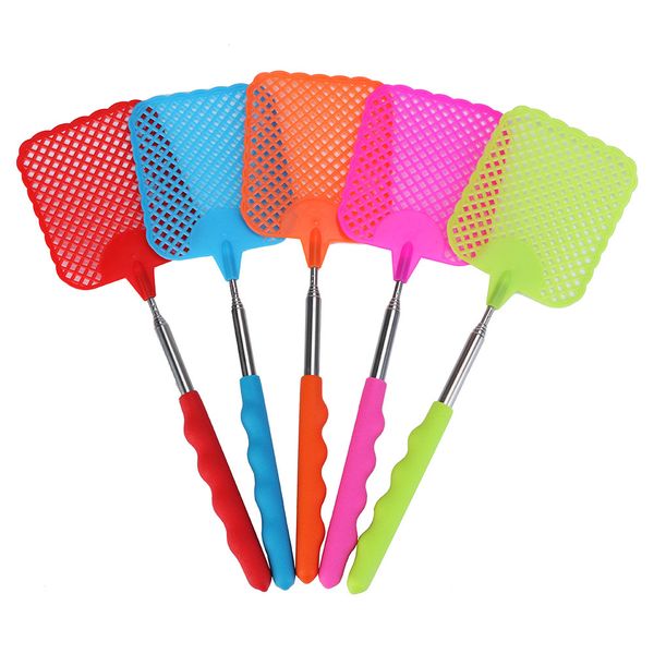 1pcs stainless telescopic extendable handle plastic fly swatter beat fly killer anti mosquito pest reject insect killer tool
1pcs stainless telescopic extendable handle plastic fly swatter beat fly killer anti mosquito pest reject insect killer tool