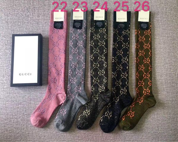 2019 new arrived g*c cotton with gold line women's golden fashion stocking star and network reds long socks with box, Black
2019 new arrived g*c cotton with gold line women's golden fashion stocking star and network reds long socks with box, Black