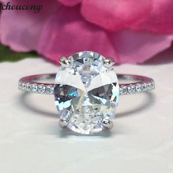 choucong charm promise ring oval cut 3ct crystal cz white rose gold filled engagement wedding band rings for women men jewelry, Slivery;golden
choucong charm promise ring oval cut 3ct crystal cz white rose gold filled engagement wedding band rings for women men jewelry, Slivery;golden