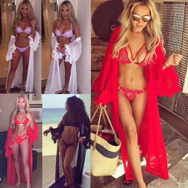 new women mesh bikini long cover up cardigan swimwear beach bathing maxi dress, Blue;gray
new women mesh bikini long cover up cardigan swimwear beach bathing maxi dress, Blue;gray