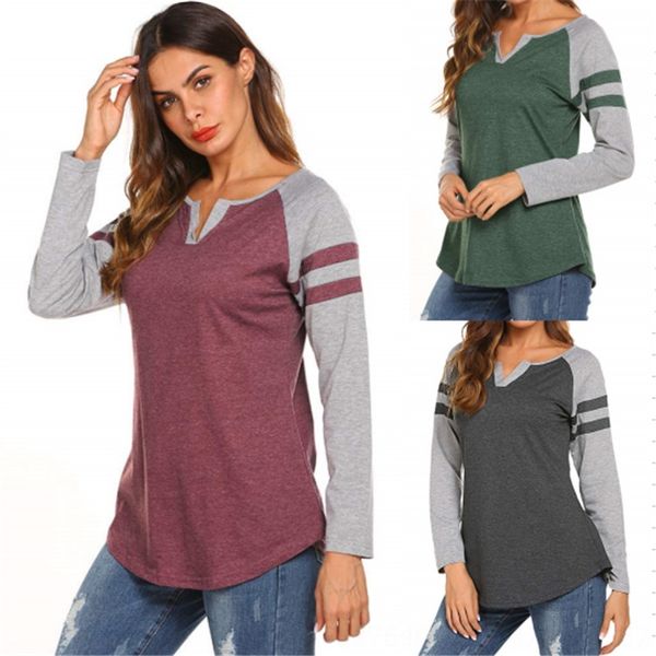 women's long-sleeved plug contrast loose base women's long-sleeved t- plug color contrast color loose base t- shirt shirt, White
women's long-sleeved plug contrast loose base women's long-sleeved t- plug color contrast color loose base t- shirt shirt, White