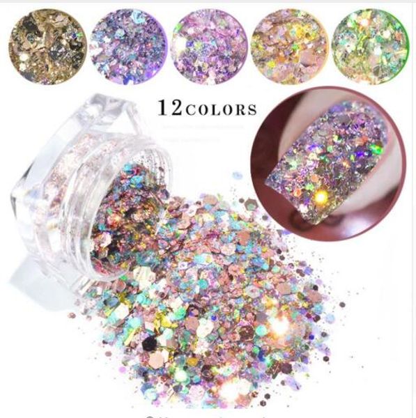 12 colors1 коробка bling блеск пудра пыль nail art блесток 3d радуга прозрачный шестиугольник ломтик diy очарование nail art декор маникюр, Silver;gold
12 colors1 коробка bling блеск пудра пыль nail art блесток 3d радуга прозрачный шестиугольник ломтик diy очарование nail art декор маникюр, Silver;gold