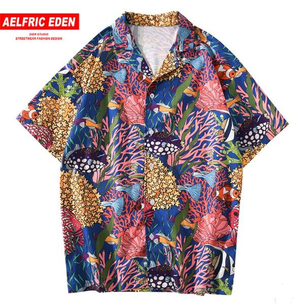 aelfric eden sea animal print hip hop men shirts streetwear hawaii beach short sleeve summer harajuku retro oversized loose, White;black
aelfric eden sea animal print hip hop men shirts streetwear hawaii beach short sleeve summer harajuku retro oversized loose, White;black