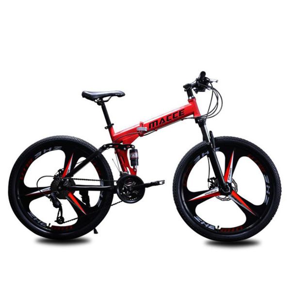 3 knife wheel bike 24-inch 24 speed folding mountain bicycle with variable speed and double absorbers bike
3 knife wheel bike 24-inch 24 speed folding mountain bicycle with variable speed and double absorbers bike