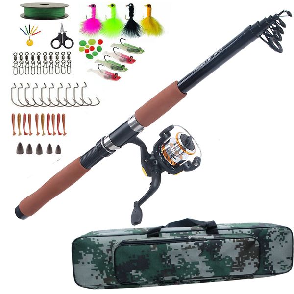 fishing rod combo set sea spinning rod reel bag kit with fishing lure hook texas rig kit tackle tools
fishing rod combo set sea spinning rod reel bag kit with fishing lure hook texas rig kit tackle tools