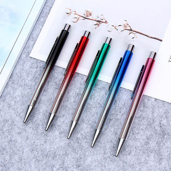cute metal ballpoint pens 1.0mm creative gradient pens kawaii ball for writing school office supplies novelty stationery, Blue;orange
cute metal ballpoint pens 1.0mm creative gradient pens kawaii ball for writing school office supplies novelty stationery, Blue;orange