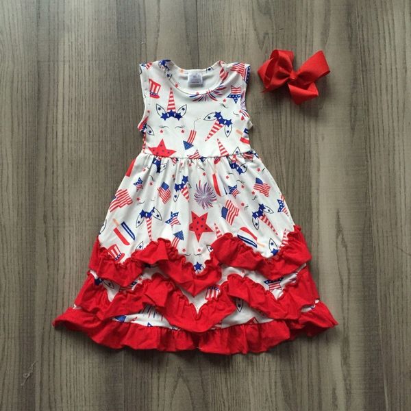 summer july 4th stars unicorn baby girls children clothes ruffles boutique outfits cotton milk silk match bow maxi length dress, White
summer july 4th stars unicorn baby girls children clothes ruffles boutique outfits cotton milk silk match bow maxi length dress, White