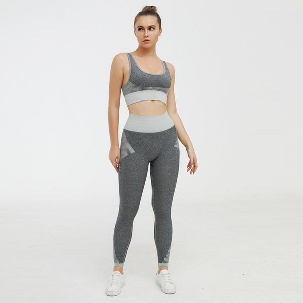 fashion women yoga suit two piece kniting seamless sportwear gym sport workout running halter yoga set female fitness leggings, White;red
fashion women yoga suit two piece kniting seamless sportwear gym sport workout running halter yoga set female fitness leggings, White;red