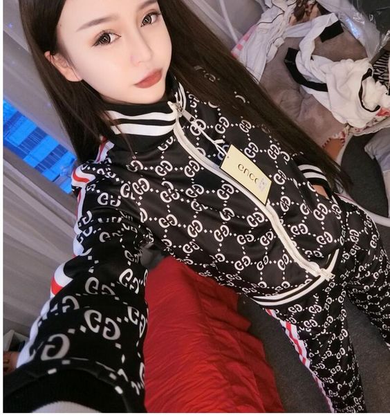 2019 tracksuit женщины костюм толстовка толстовка + pant беговая femme marque survetement спортивная куртка 2pc set, Black
2019 tracksuit женщины костюм толстовка толстовка + pant беговая femme marque survetement спортивная куртка 2pc set, Black