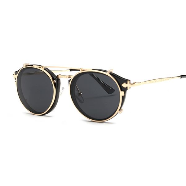 vidano optical vintage round women sunglasses steampunk retro men woman designer glasses clip on gothic sunglass oculos de sol, White;black
vidano optical vintage round women sunglasses steampunk retro men woman designer glasses clip on gothic sunglass oculos de sol, White;black
