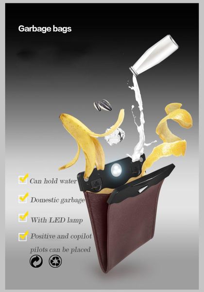 car garbage bag hanging folding trash can leather magnetic garbage bag hanging collapsible trash can magnetic adsorption
car garbage bag hanging folding trash can leather magnetic garbage bag hanging collapsible trash can magnetic adsorption