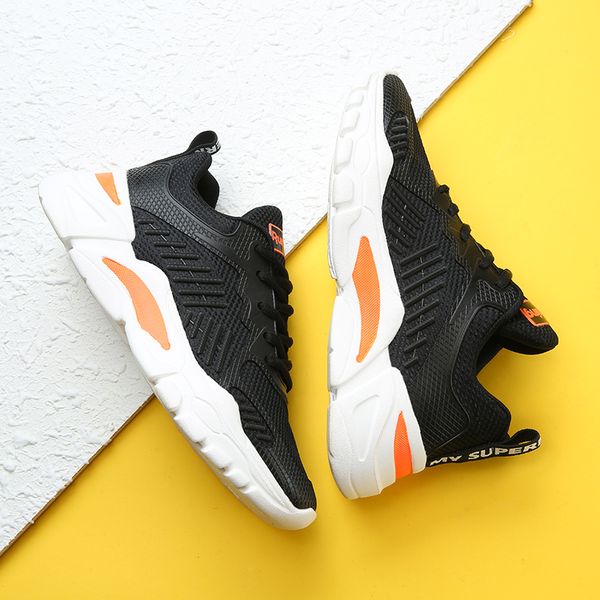 flat men shoes breathable lightweight men shoes sneakers casual mesh comfortable lace-up large size, Black
flat men shoes breathable lightweight men shoes sneakers casual mesh comfortable lace-up large size, Black