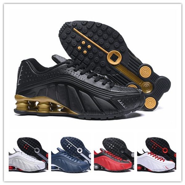designer shox Mens Running Shoes Zapatillas Hombre R4 Breathable leather Trainers shox chaussure homme Athletic Sneakers size 40-46
designer shox Mens Running Shoes Zapatillas Hombre R4 Breathable leather Trainers shox chaussure homme Athletic Sneakers size 40-46