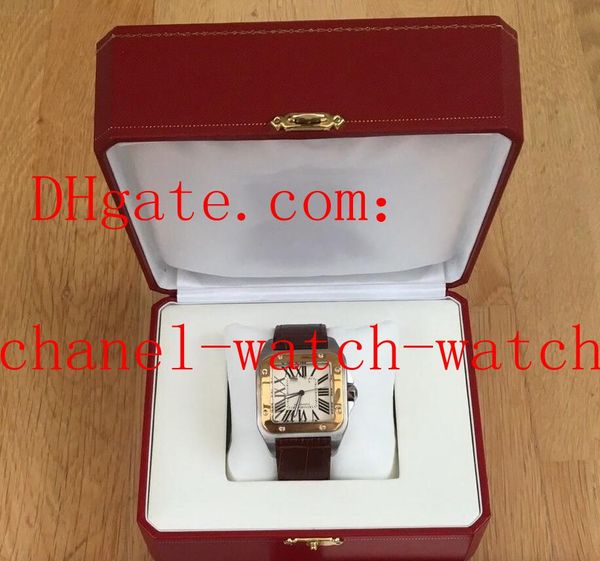stainless steel and 18k gold big white dial men's automatic watches mens sports wrist watch brown leather strap have box, Slivery;brown
stainless steel and 18k gold big white dial men's automatic watches mens sports wrist watch brown leather strap have box, Slivery;brown