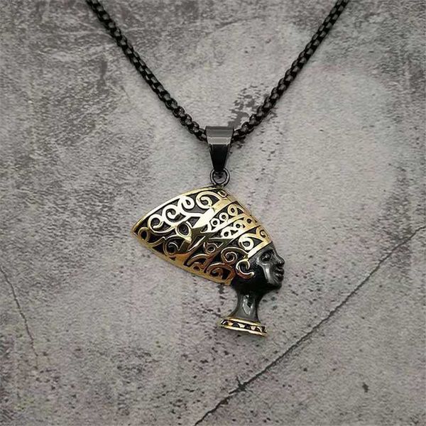 steampunk stainless steel jewelry necklace women vintage black color ancient egypt pharaoh pendant necklaces for men, Silver
steampunk stainless steel jewelry necklace women vintage black color ancient egypt pharaoh pendant necklaces for men, Silver