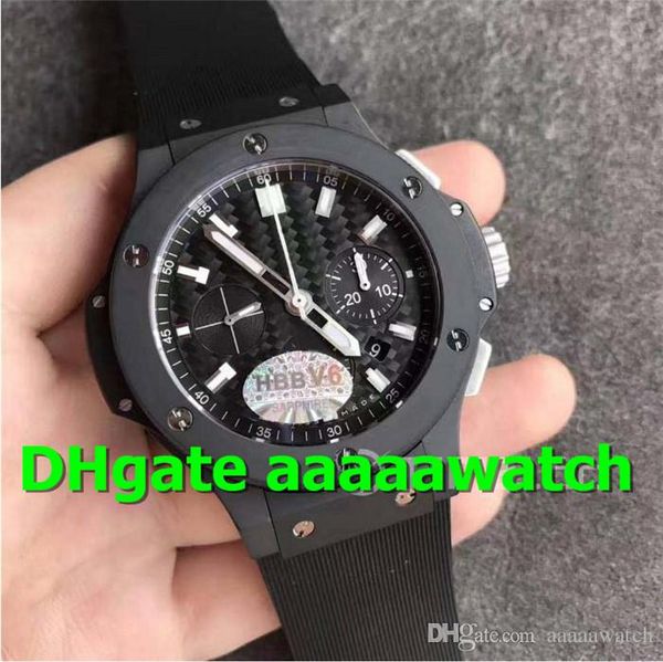 V6 Luxury Watch 301.CI.1770.RX Watch 7750 automatic chronograph movement 4104 Full Ceramic Case Carbon Fiber Dial Rubber Strap Men Watch
V6 Luxury Watch 301.CI.1770.RX Watch 7750 automatic chronograph movement 4104 Full Ceramic Case Carbon Fiber Dial Rubber Strap Men Watch