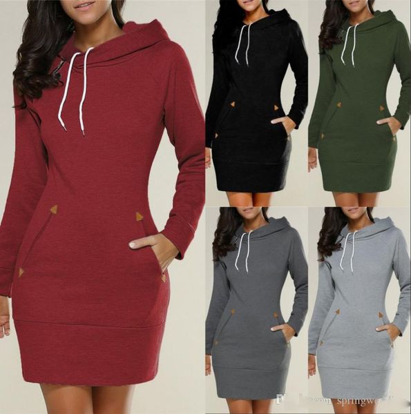 2020 new hooded sweatshirts long for women autumn winter warm overcoats casual dress clothing with pockets longe fs5932, Black 
2020 new hooded sweatshirts long for women autumn winter warm overcoats casual dress clothing with pockets longe fs5932, Black