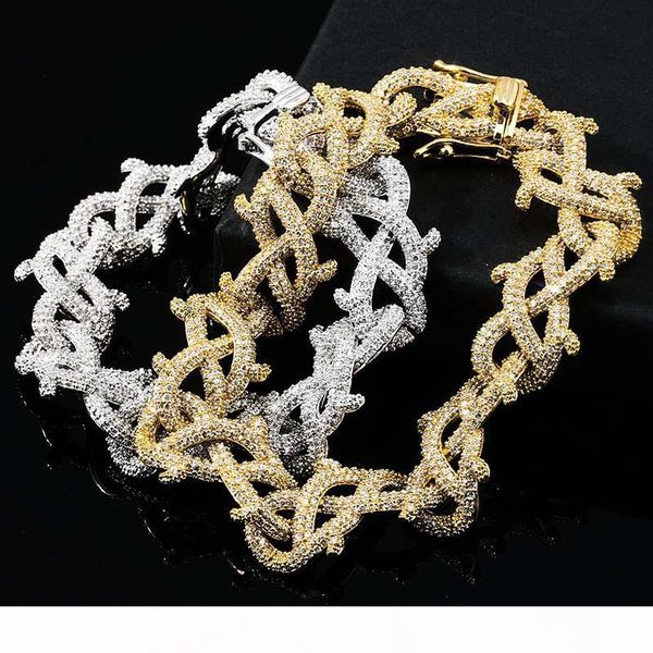 новая мода 15mm хип-хоп ювелирных изделия кубинских цепей iced out chain bling cubic циркон ежевику браслет люди женщина подарок, Black
новая мода 15mm хип-хоп ювелирных изделия кубинских цепей iced out chain bling cubic циркон ежевику браслет люди женщина подарок, Black