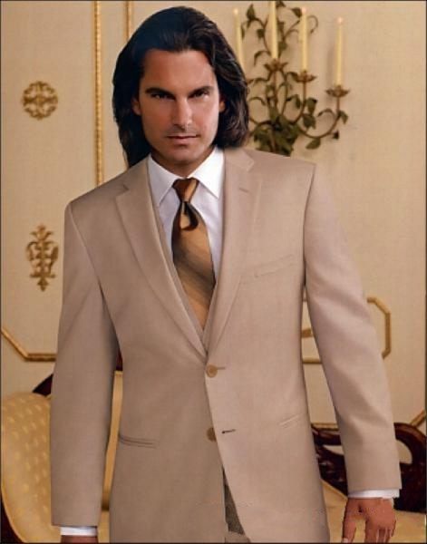 classic design khaki groom tuxedos notch lapel two button groomsmen mens wedding dress excellent man suits(jacket+pants+vest+tie) 365, Black;gray
classic design khaki groom tuxedos notch lapel two button groomsmen mens wedding dress excellent man suits(jacket+pants+vest+tie) 365, Black;gray