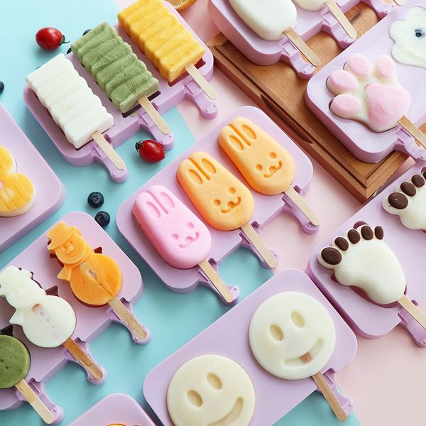 мороженое плесень силиконовые дети мультфильм прекрасный милый diy пищевые формы улыбка кролик след ноги домашнее эскимо палочка семейный ко
мороженое плесень силиконовые дети мультфильм прекрасный милый diy пищевые формы улыбка кролик след ноги домашнее эскимо палочка семейный ко