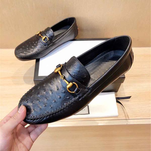 new arrival summer autumn men's loafers genuine leather hand painted fashion strap men's dress shoes wedding party mens footwear, Black
new arrival summer autumn men's loafers genuine leather hand painted fashion strap men's dress shoes wedding party mens footwear, Black