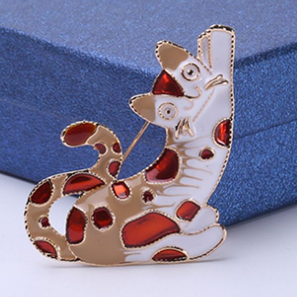 zlxgirl jewelry perfect yellow enamel cat animal brooches men jewelry couple gifts gold scarf pins bags accessory, Gray
zlxgirl jewelry perfect yellow enamel cat animal brooches men jewelry couple gifts gold scarf pins bags accessory, Gray