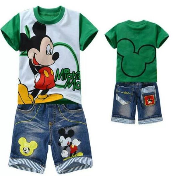 summer boys clothing sets cartoon baby boys short sleeve t-shirt and jeans 2 pcs suit children toddler casual clothes set, White
summer boys clothing sets cartoon baby boys short sleeve t-shirt and jeans 2 pcs suit children toddler casual clothes set, White