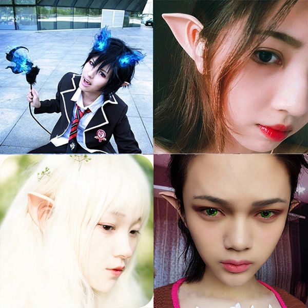 1 pair pvc fairy pixie fake elf ears halloween mask new party mask scary halloween decoration soft pointed prosthetic ears skin
1 pair pvc fairy pixie fake elf ears halloween mask new party mask scary halloween decoration soft pointed prosthetic ears skin