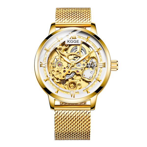 mechanical watch hvenshi wristwatches luminous automatic mens watch casual waterproof relogio masculino, Slivery;brown
mechanical watch hvenshi wristwatches luminous automatic mens watch casual waterproof relogio masculino, Slivery;brown