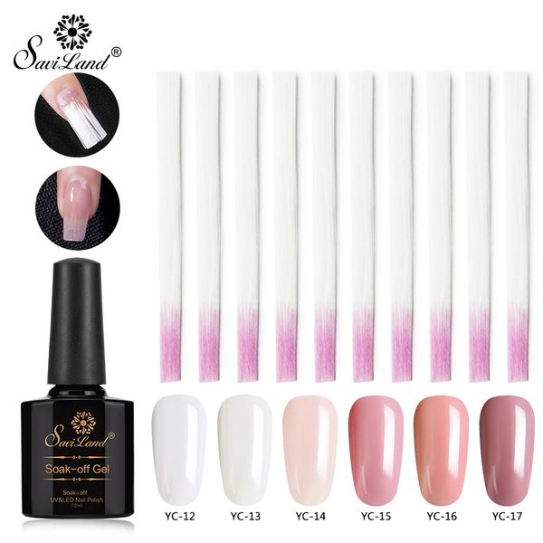 saviland nail extension gel set with glass fiber qiuck dry poly gel builder for manicure finger extension uv polish
saviland nail extension gel set with glass fiber qiuck dry poly gel builder for manicure finger extension uv polish