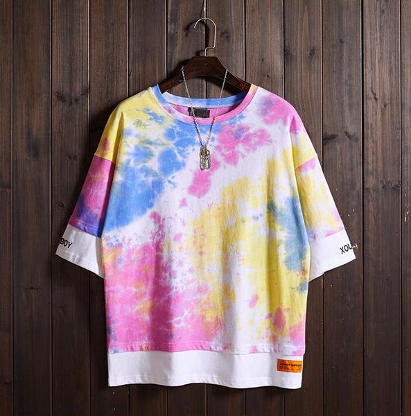 2019 fashion baseball jerseys pink summer short-sleeved t-shirt men's casual loose fake two-piece half sleeve, Blue;black
2019 fashion baseball jerseys pink summer short-sleeved t-shirt men's casual loose fake two-piece half sleeve, Blue;black