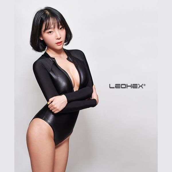 women patchwork shiny bodysuit sheer open bust hollow out bodysuit tight one piece swimsuit swimwear sukumizu, Black;white
women patchwork shiny bodysuit sheer open bust hollow out bodysuit tight one piece swimsuit swimwear sukumizu, Black;white