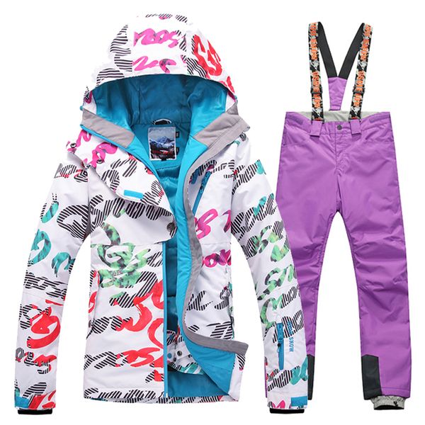 gsou snow women skiing suit waterproof jacket and pants snowboarding sets winproof breathable professional ski suit set
gsou snow women skiing suit waterproof jacket and pants snowboarding sets winproof breathable professional ski suit set