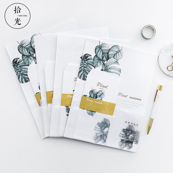 9pcs/set 3 envelopes + 6 writting paper creative plant museum series envelope for gift korean stationery
9pcs/set 3 envelopes + 6 writting paper creative plant museum series envelope for gift korean stationery