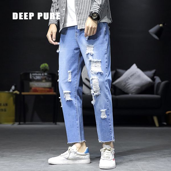 мужчины джинсы негабаритной streetwear полной длиной широких ноги шаровары промытого джинсовые отверстие для мотоциклов штанов, Blue
мужчины джинсы негабаритной streetwear полной длиной широких ноги шаровары промытого джинсовые отверстие для мотоциклов штанов, Blue