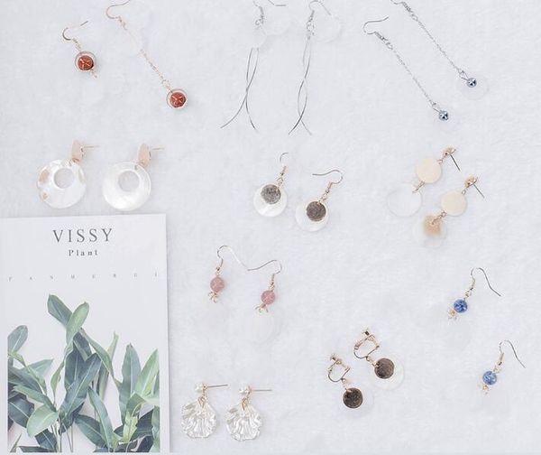 19wset10 popular gift gold plate fashion hand-made accessory jewelry classic wood trangle shell charm round dangle chandelier earring set, Silver
19wset10 popular gift gold plate fashion hand-made accessory jewelry classic wood trangle shell charm round dangle chandelier earring set, Silver